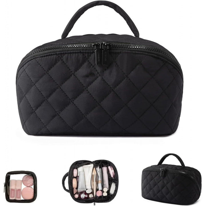 Cosmetic Storage Bag with Structured Design Bowlift