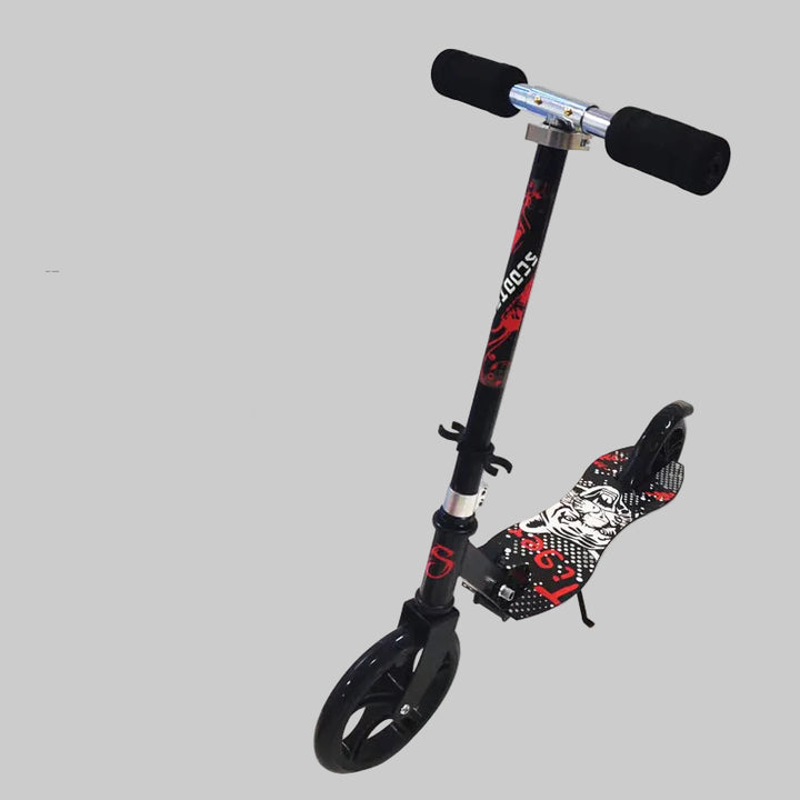 Durable Metallic Kick Scooter Bowlift