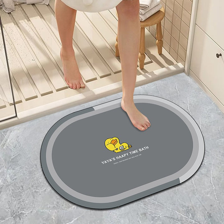 Cute Cartoon Bath Mat Bowlift