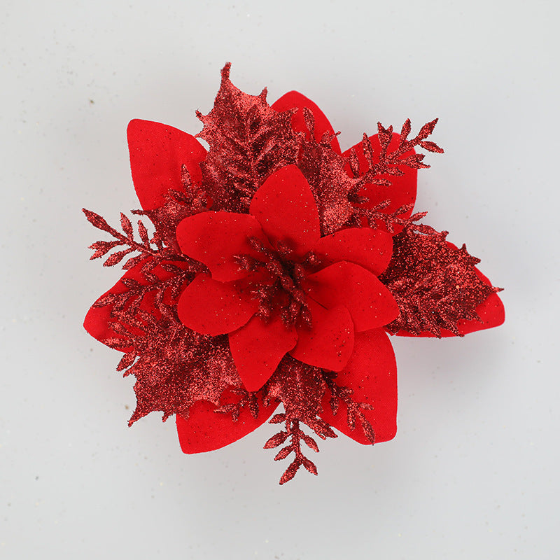 Decorative Glittering Floral Pin Bowlift