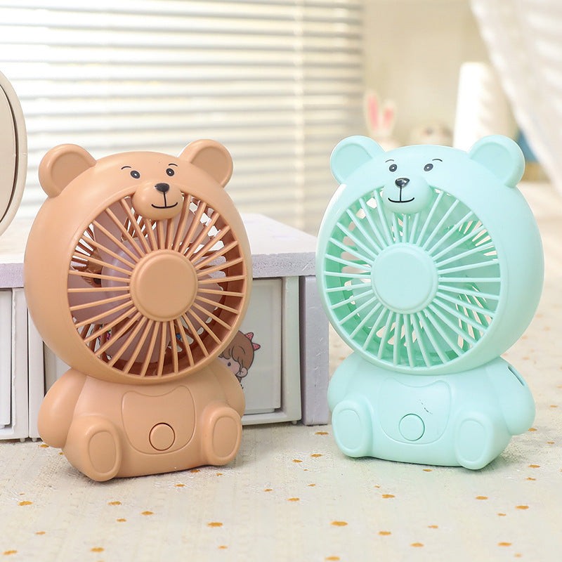 Ladies USB table fan in bear design Bowlift