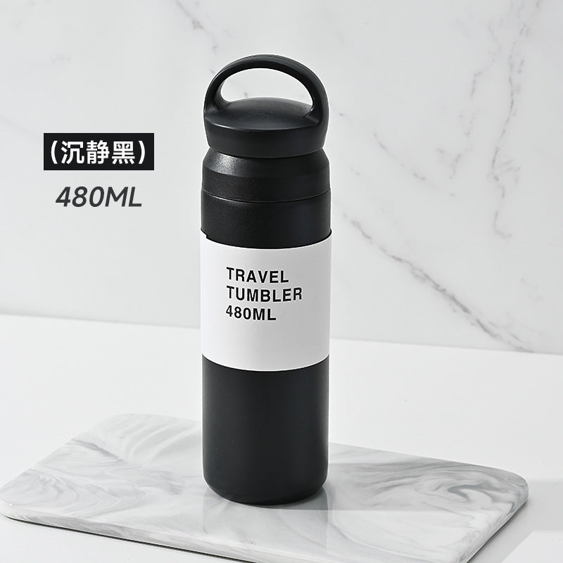 Women's premium insulated drinking bottle with ergonomic grip Bowlift