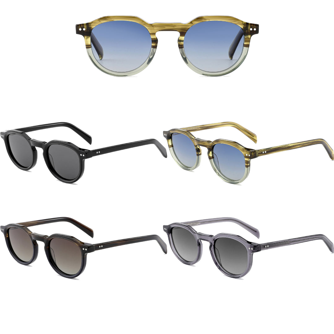 Women's stylish sunglasses with a modern, transparent frame Bowlift