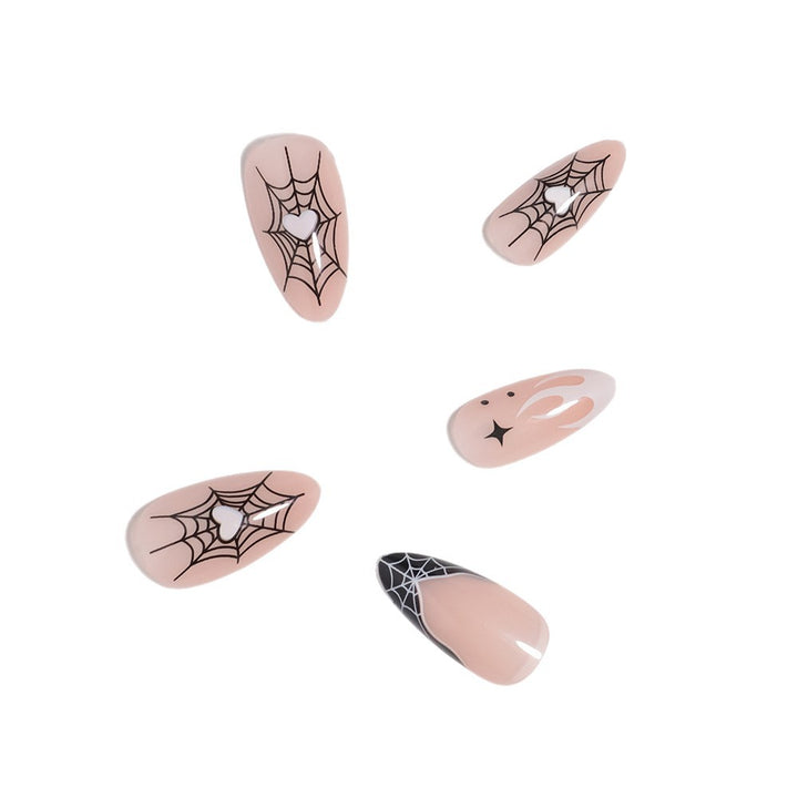 Halloween-Themed Press-On Nail Set Bowlift