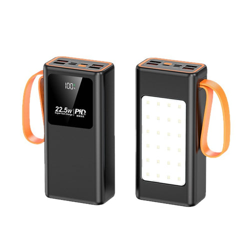 Portable power bank with powerful solar charging technology and LED lamp Bowlift