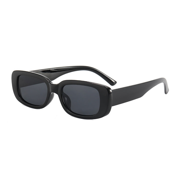 Women's stylish retro sunglasses with rectangular frame Bowlift