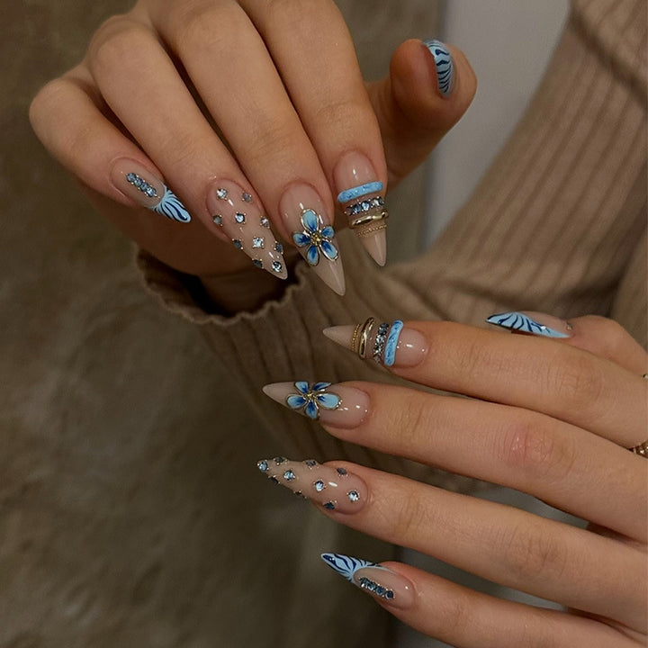 Themed 3D Nail Art Extensions Bowlift