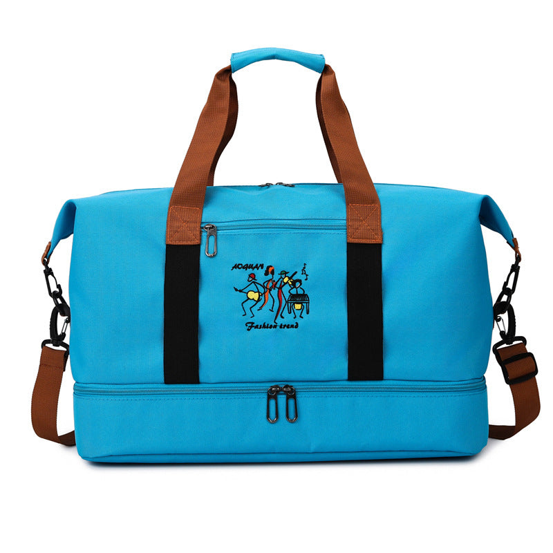 Sporty travel bag with practical compartments Bowlift