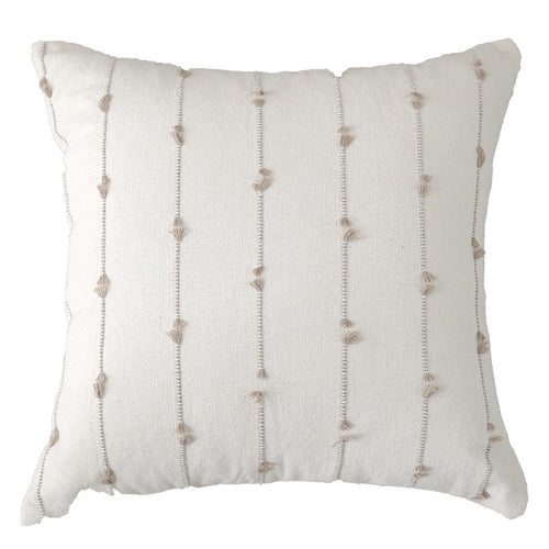 Textured Cotton Accent Pillow