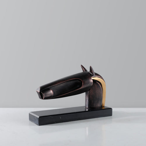 Artistic Abstract Horse Head Sculpture