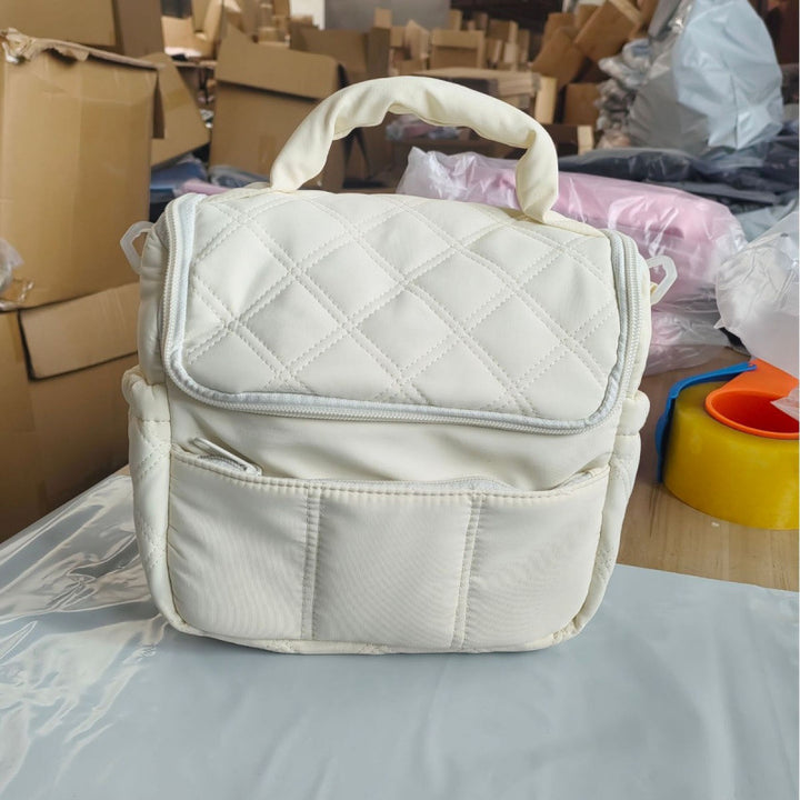 Quilted Multi-Pocket Insulated Lunch Bag Bowlift