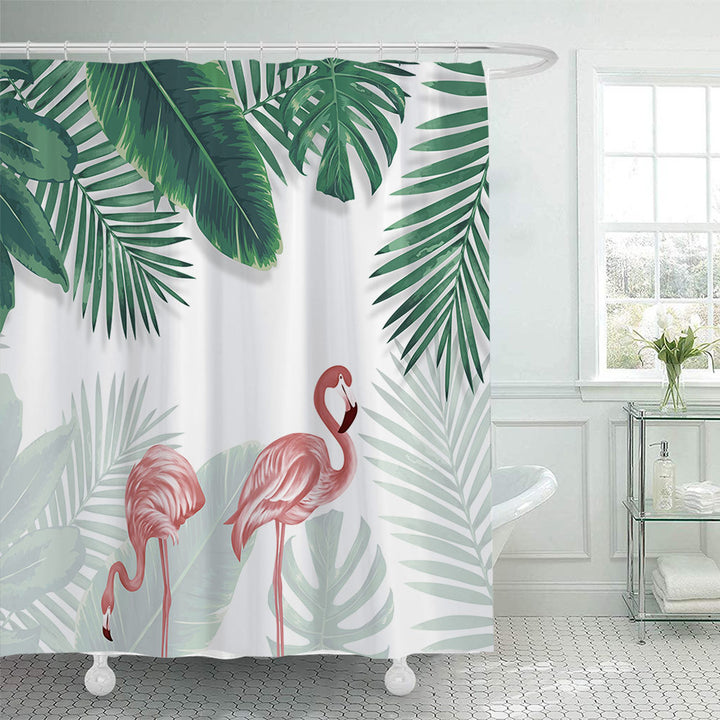 Tropical Paradise Shower Curtain Bowlift