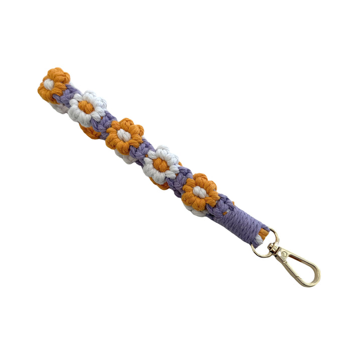 Floral Macrame Keychain Strap Bowlift 1788942629