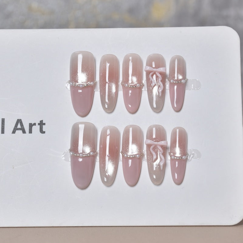 Decorative Animal Print Press-On Nail Set Bowlift
