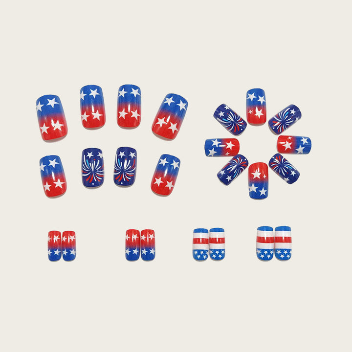 Creative Nail Art with Patriotic Designs Bowlift
