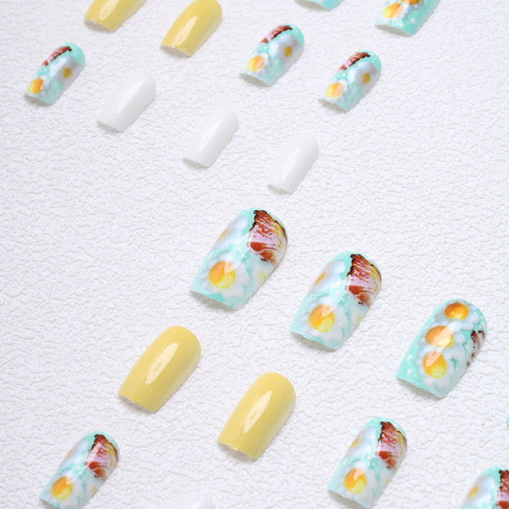 Fun Themed Press-On Nails Bowlift