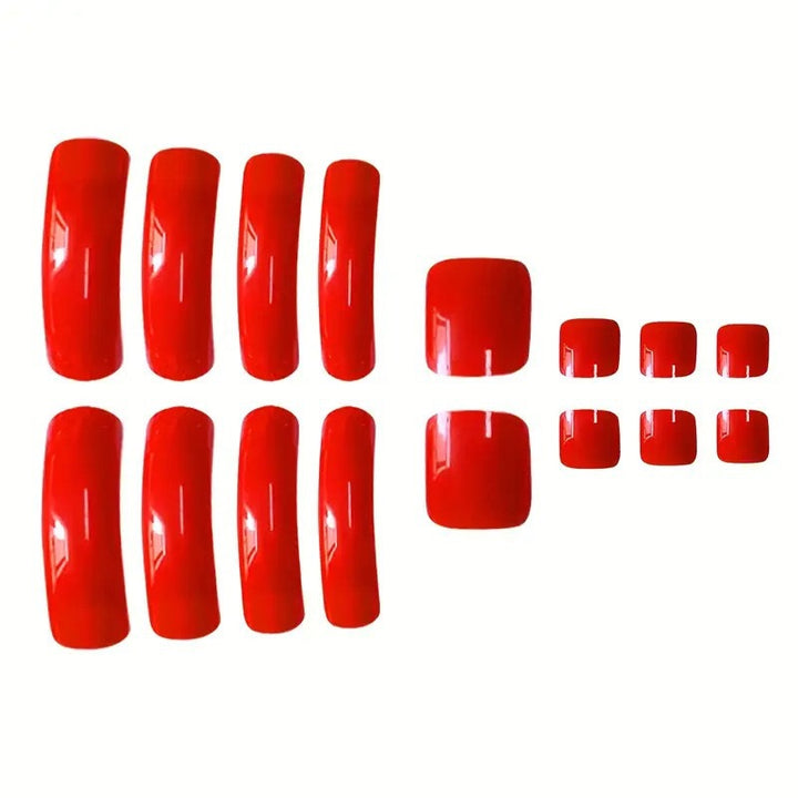 Glossy Long Nail Art Enhancements Bowlift