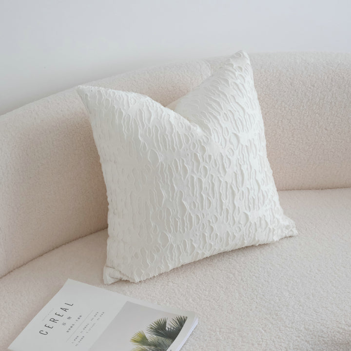 Textured Decorative Throw Cushion