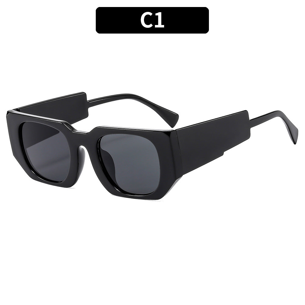 Bold Angular Fashion Sunglasses