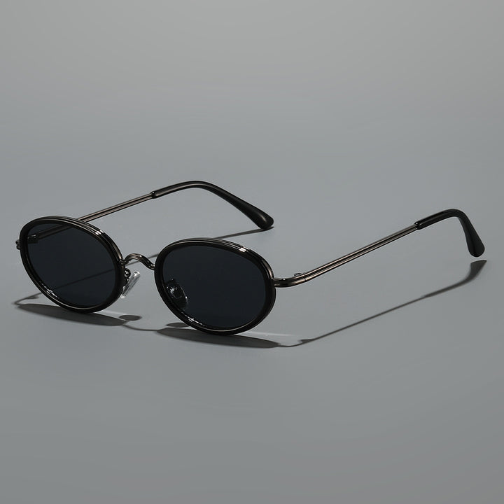 Women's fashionable sunglasses with high-quality frame and round lenses Bowlift