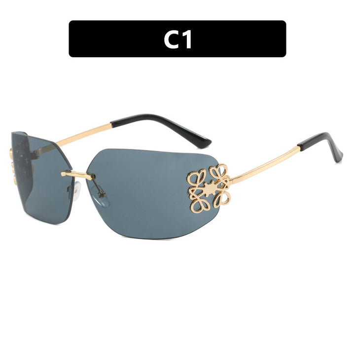 Ladies extravagantly designed sunglasses with elegant embellishments Bowlift