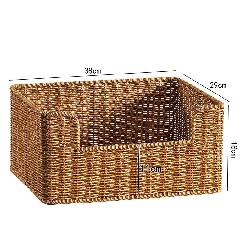 Woven Cube Storage Basket Bowlift