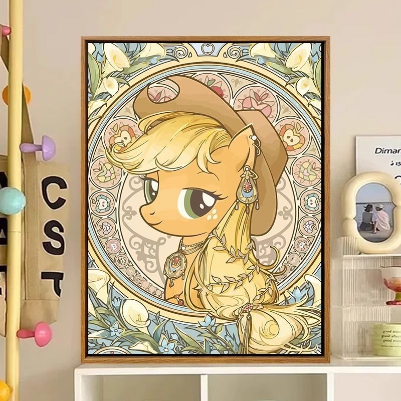 Cartoon-Inspired Fantasy Character Canvas Art Print Bowlift