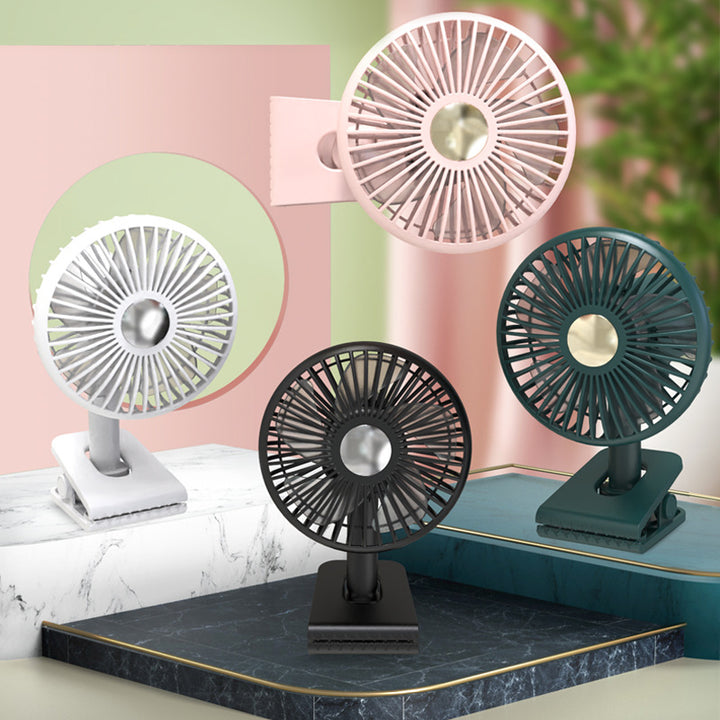 Portable Rechargeable Desk Fan Bowlift