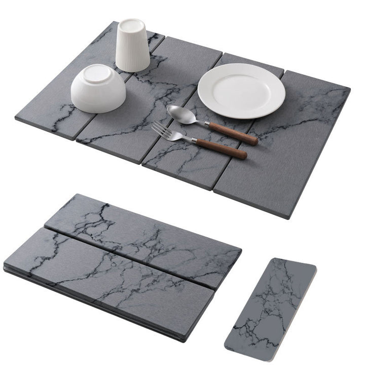 Marble Effect Dining Placemats