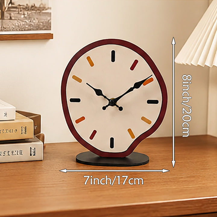 Quirky Surrealist Tabletop Decorative Alarm Clock Bowlift