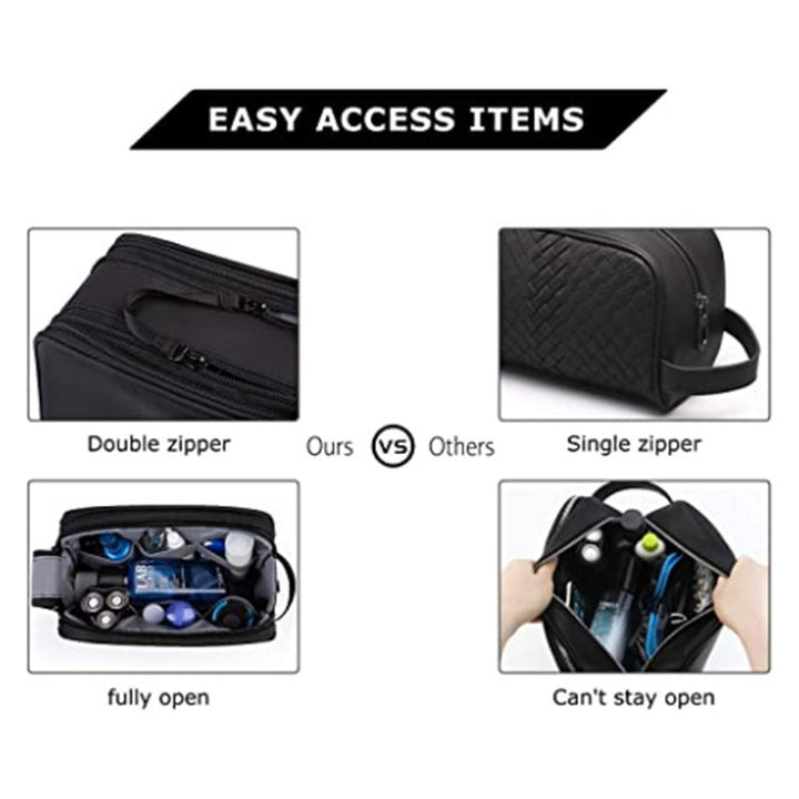 Cosmetic organizer bag with removable compartments Bowlift