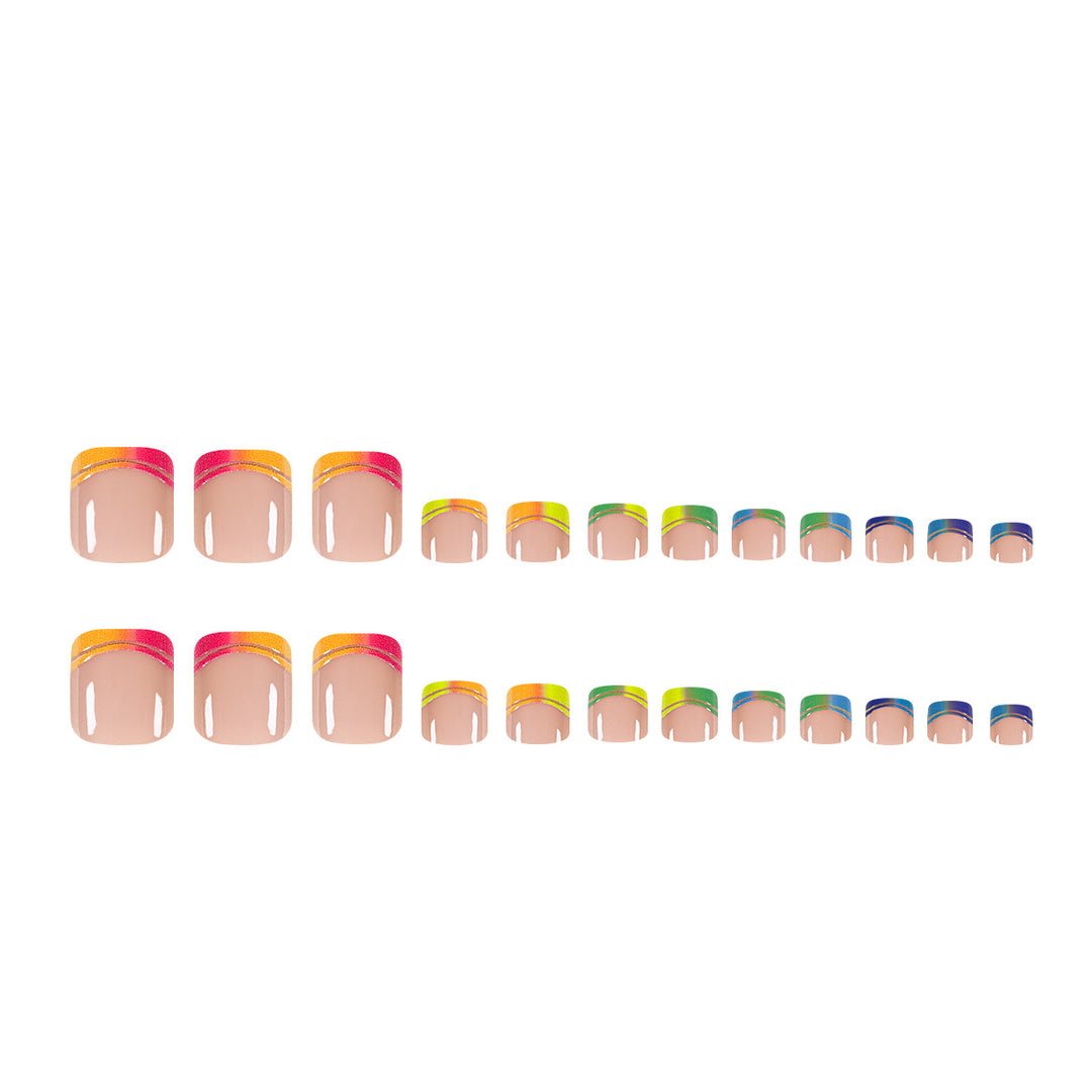 Artful toenail design Bowlift