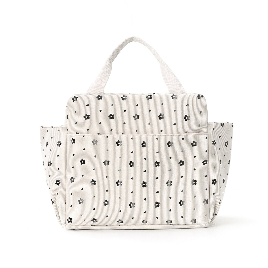 Practical Organizer Bag with Floral Design Bowlift