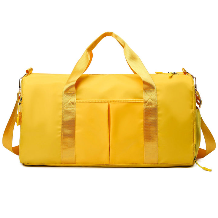 Athletic travel bag with practical storage system Bowlift
