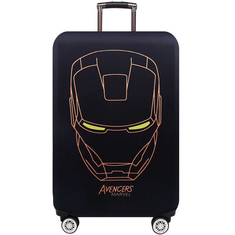 Women's hard-shell suitcase in elegant New York skyline design Bowlift