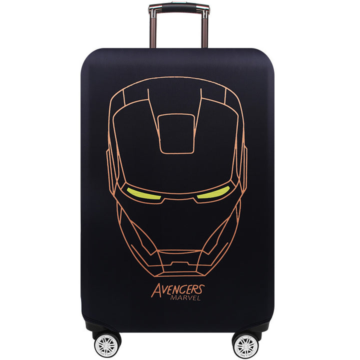Women's hard-shell suitcase in elegant New York skyline design Bowlift