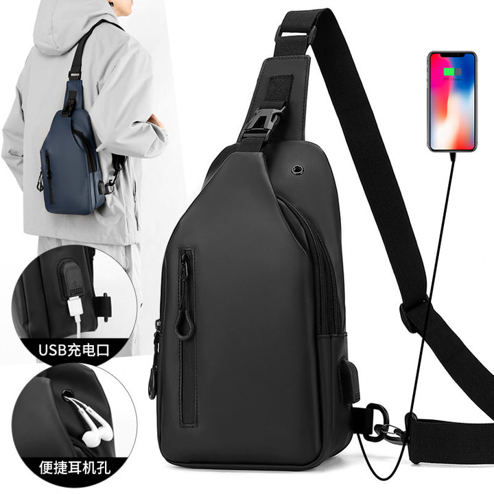 Unisex Sling Backpack with versatile compartments and adjustable carrying system Bowlift