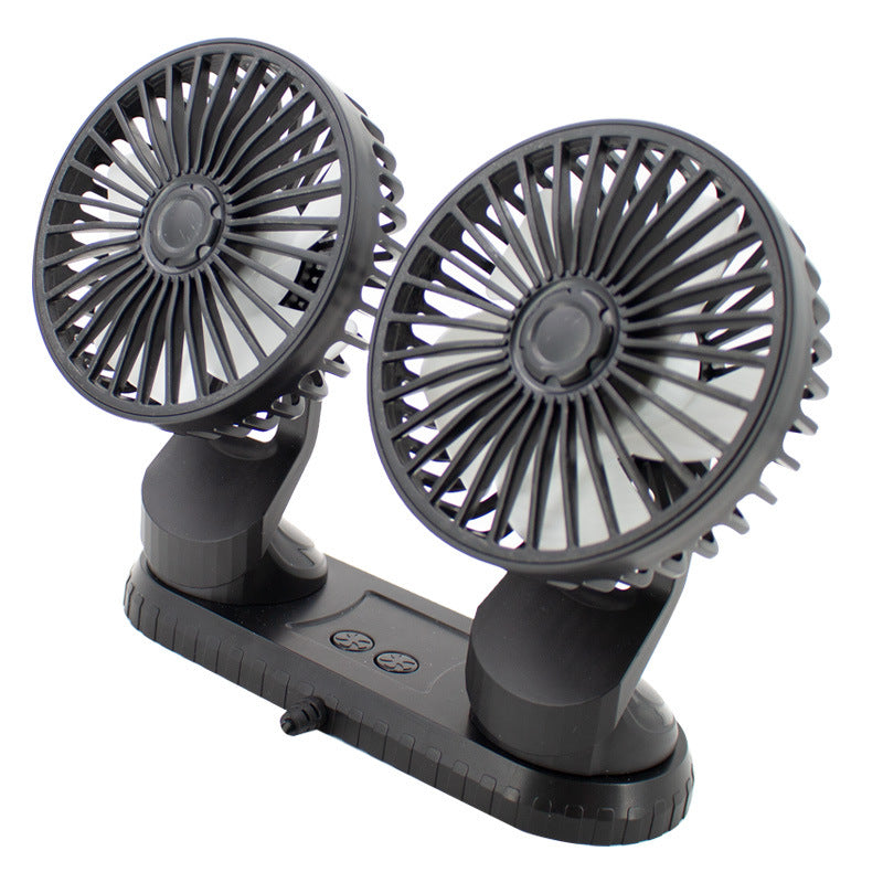 Unisex double fan with adjustable tilt Bowlift
