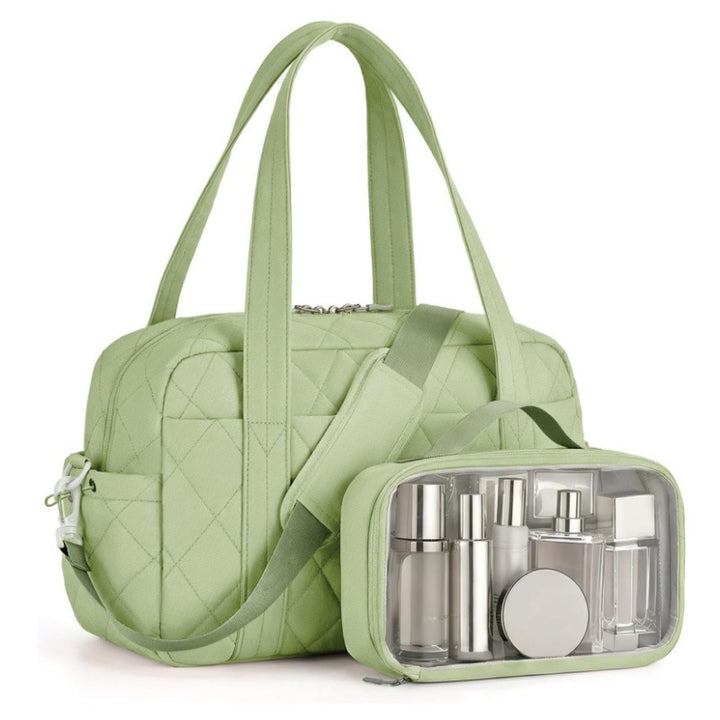 Cosmetic Travel Bag with Transparent Organizer Bowlift