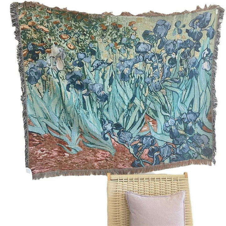 Artistic Landscape Tapestry Blanket