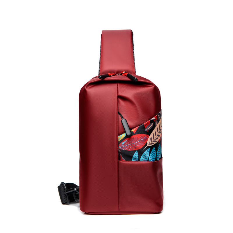 Stylish Floral Print Sling Bag Bowlift