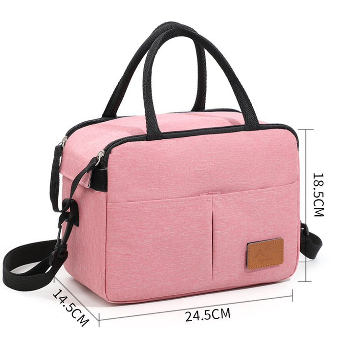 Insulated Multi-Pocket Lunch Cooler Bag Bowlift