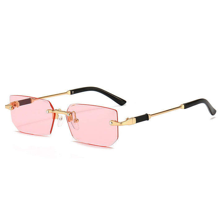 Ladies elegant and fashionable sunglasses with transparent frame Bowlift
