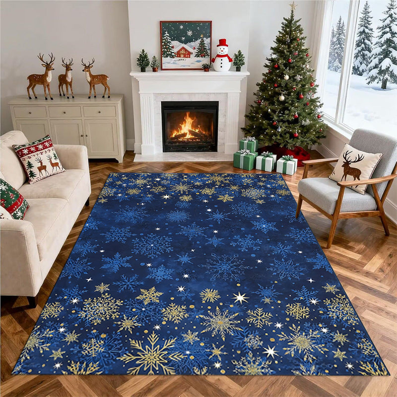 Christmas-Themed Decorative Area Rug Bowlift