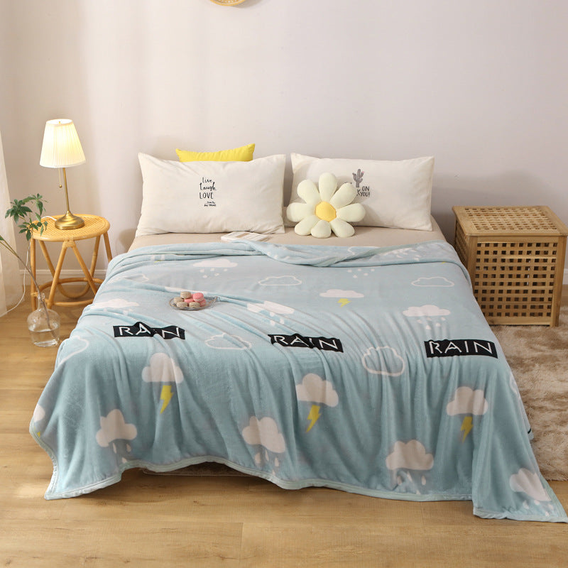 Ladies Cozy and Colorful Blanket Bowlift