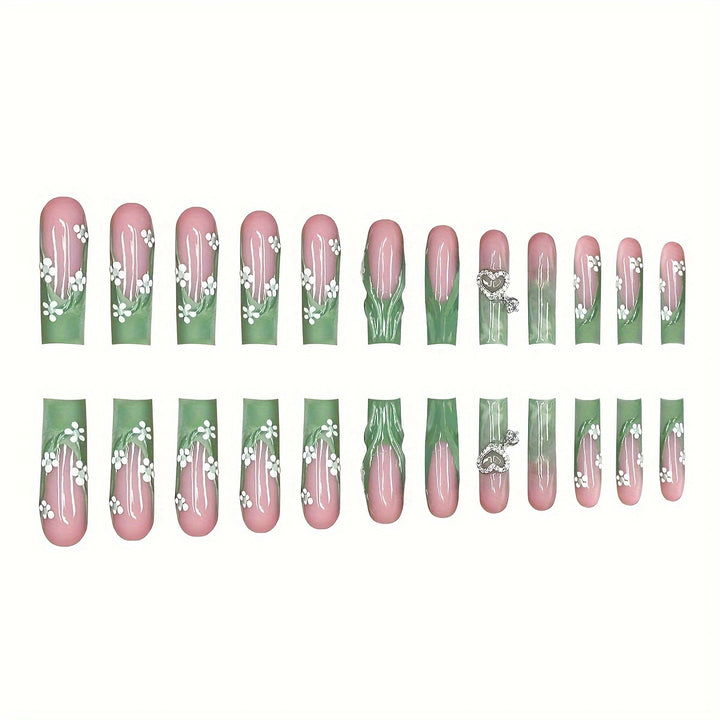 Floral 3D Decorative Nail Art Bowlift