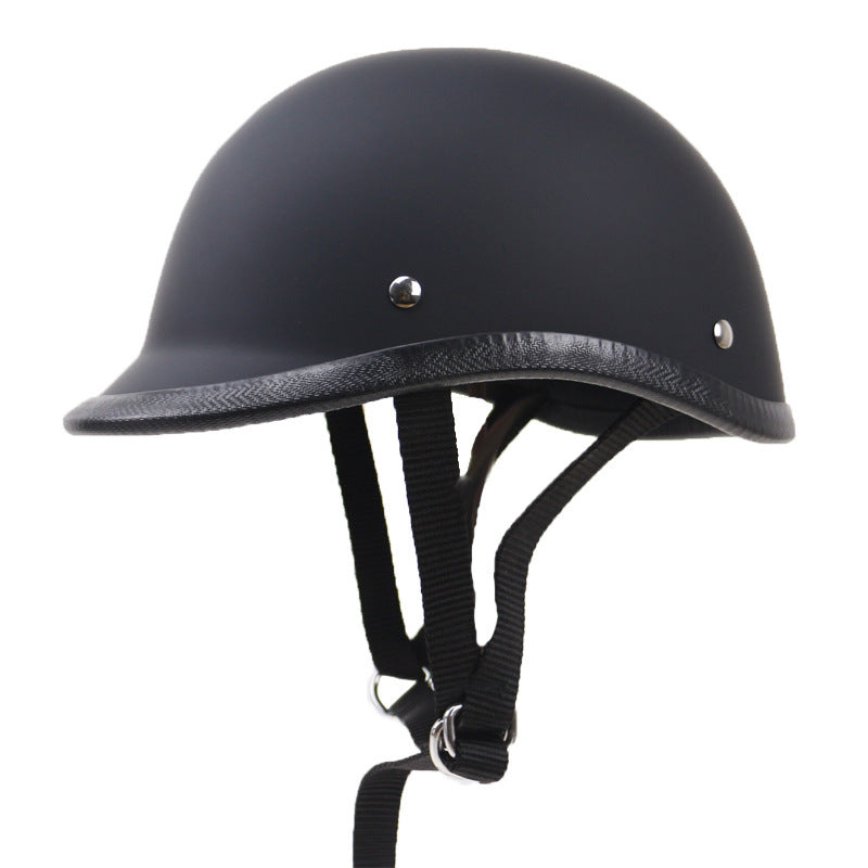 Classic Cruiser Motorcycle Safety Helmet Bowlift