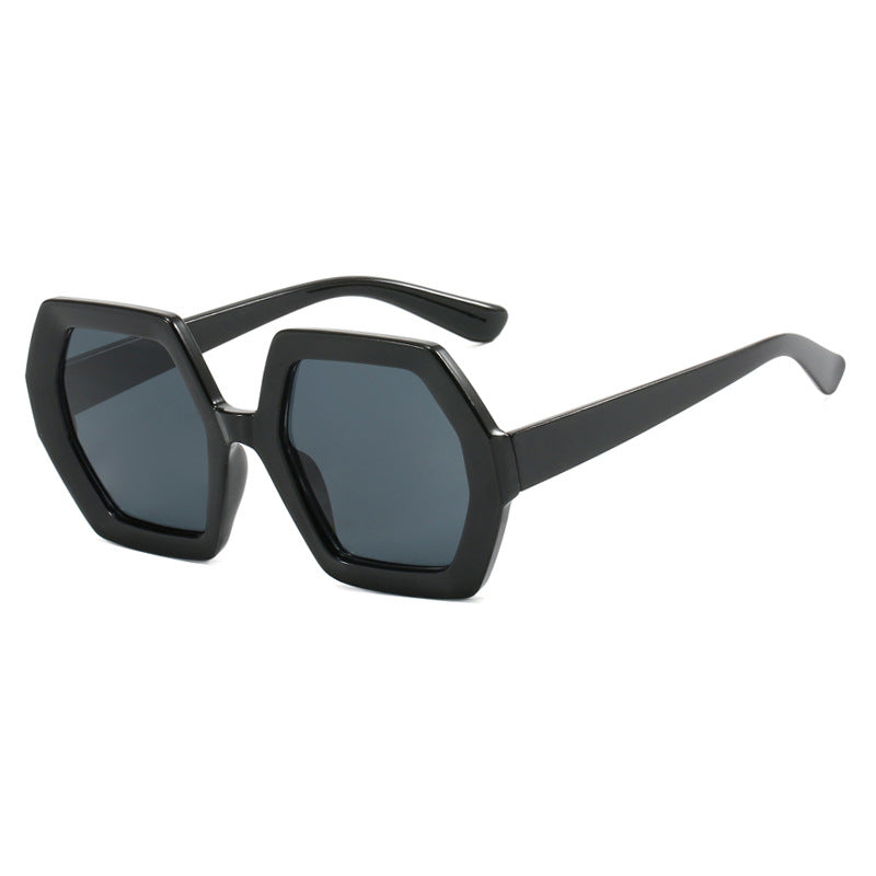 Women innovative hexagonal sunglasses Bowlift