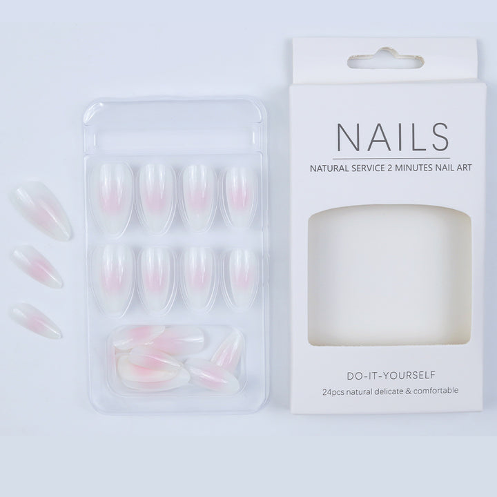 Artificial Nails in Elegant French Style Bowlift