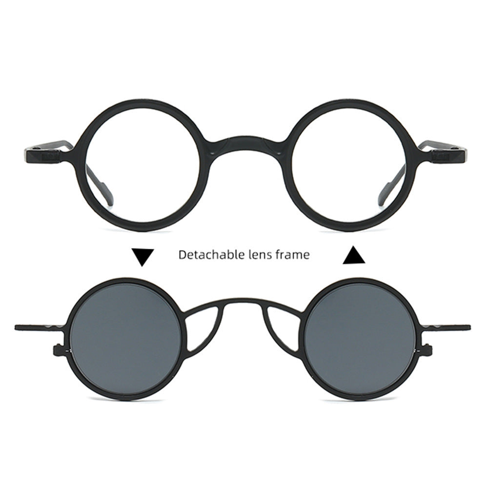 Fashion-Forward Circular Frame Sunglasses Bowlift